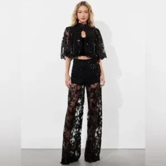 $495 Alice + Olivia Athena trousers size 6 - Picture 8 of 15